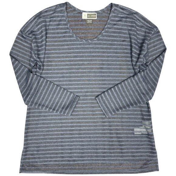 EUC Women's EXOFFICIO Bugs Away Modena Tunic‎ Top Gray | Size L (12-14) - Picture 5 of 14